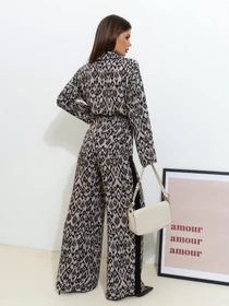 Костюми ISSA Plus модель 14536_коричневый Фото