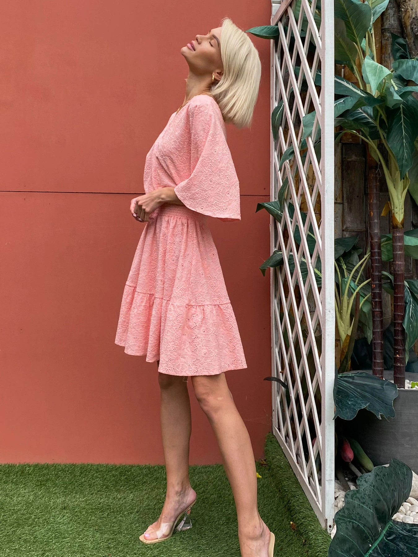 Платья Jadone Fashion модель Aletta_persikovoye Фото