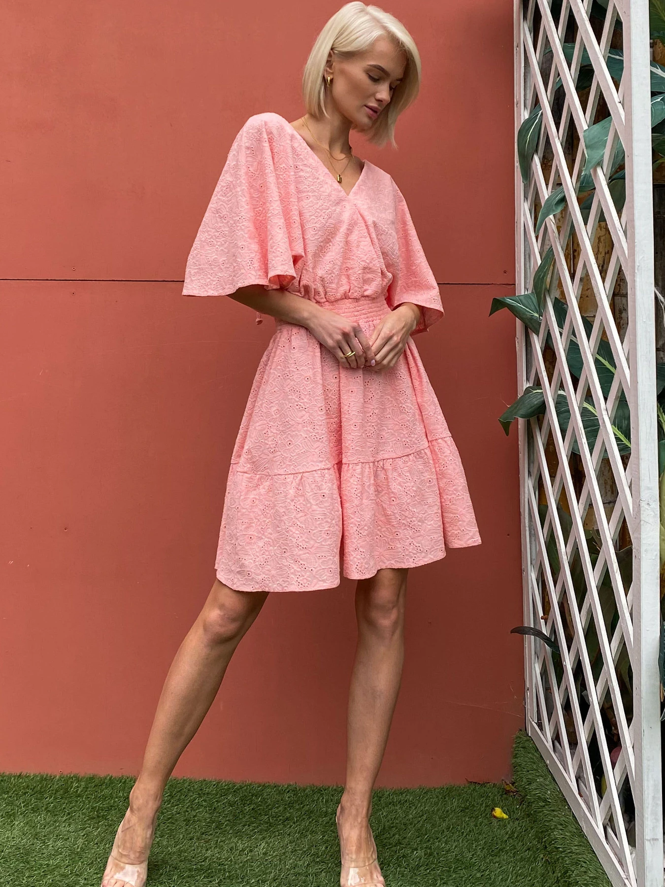 Платья Jadone Fashion модель Aletta_persikovoye Фото