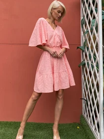 Платья Jadone Fashion модель Aletta_persikovoye Фото