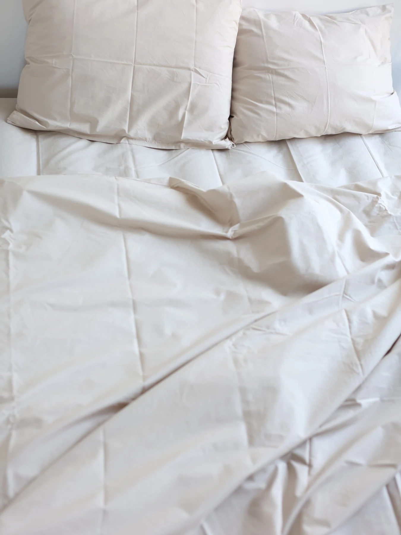 Комплект постільної білизни з тканини Ранфорс колір Пісочний BedclozZzes модель 13190 Комплект постільної білизни з тканини Ранфорс колір Пісочний BedclozZzes модель 13190 Фото