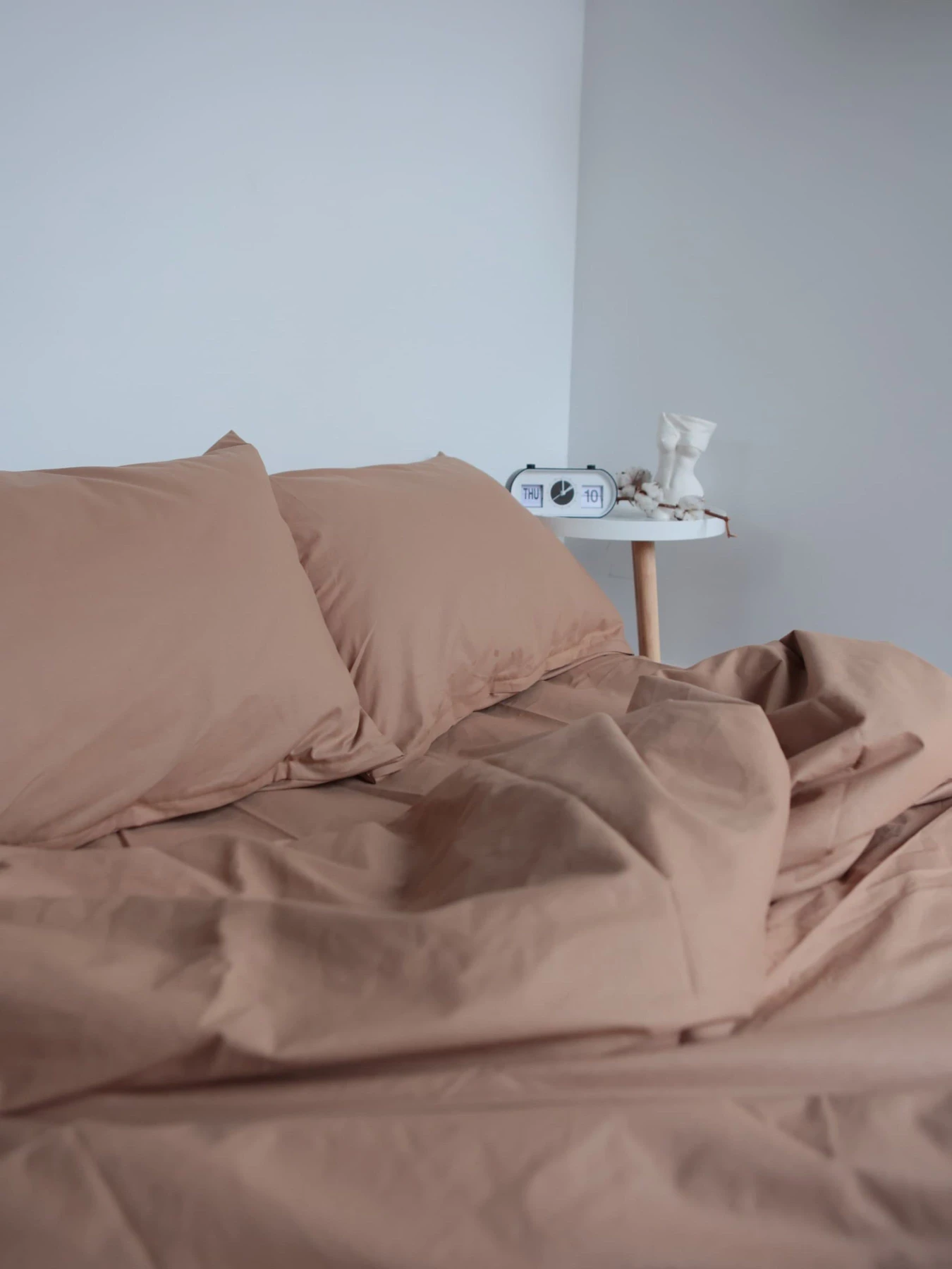 Комплект постельного белья с ткани Ранфорс Карамельного цвета BedclozZzes модель 10143 Комплект постельного белья с ткани Ранфорс Карамельного цвета BedclozZzes модель 10143 Фото