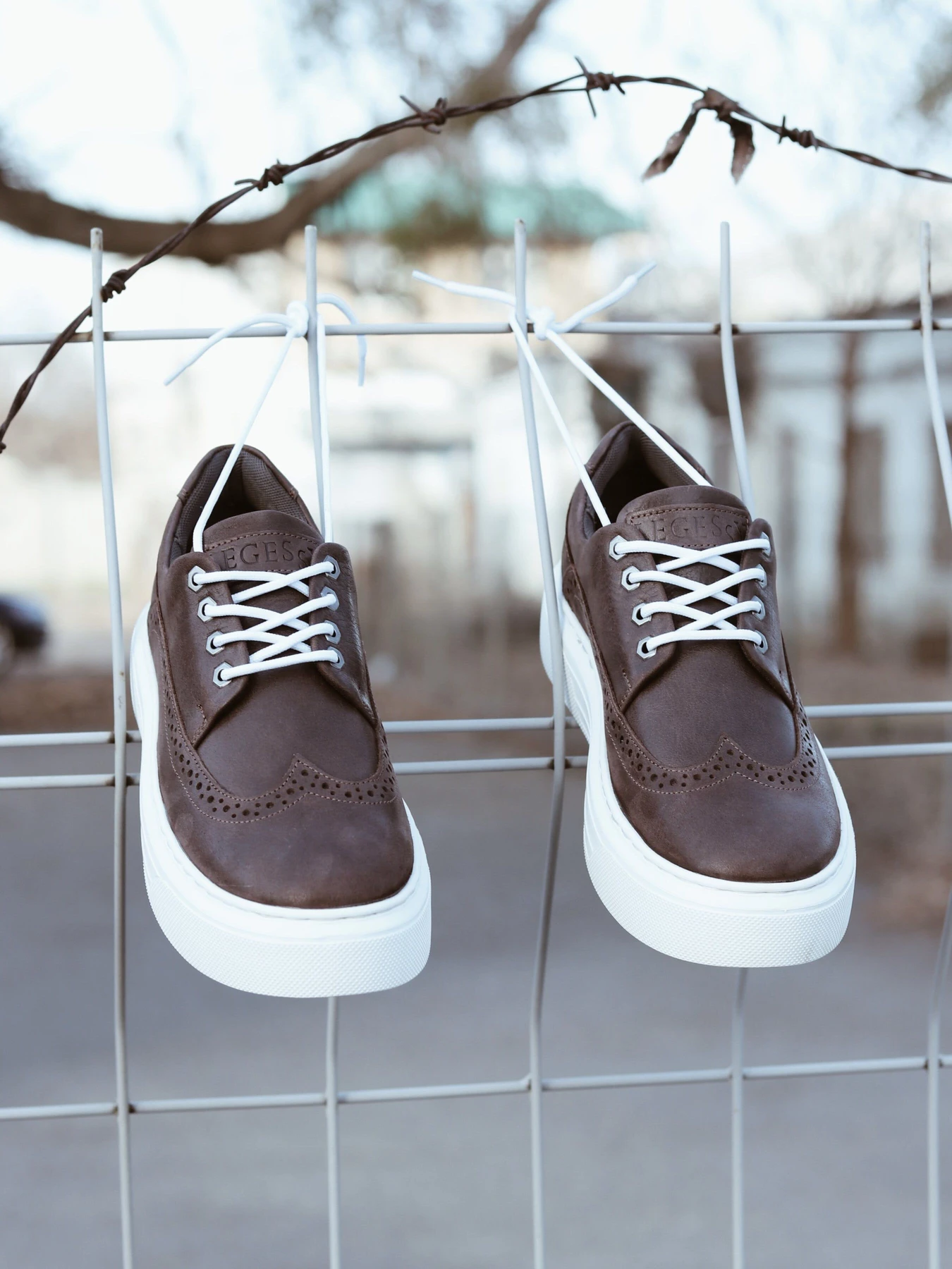Туфли и лоферы Legessy модель STANLEY_COFFEE_MILK Фото