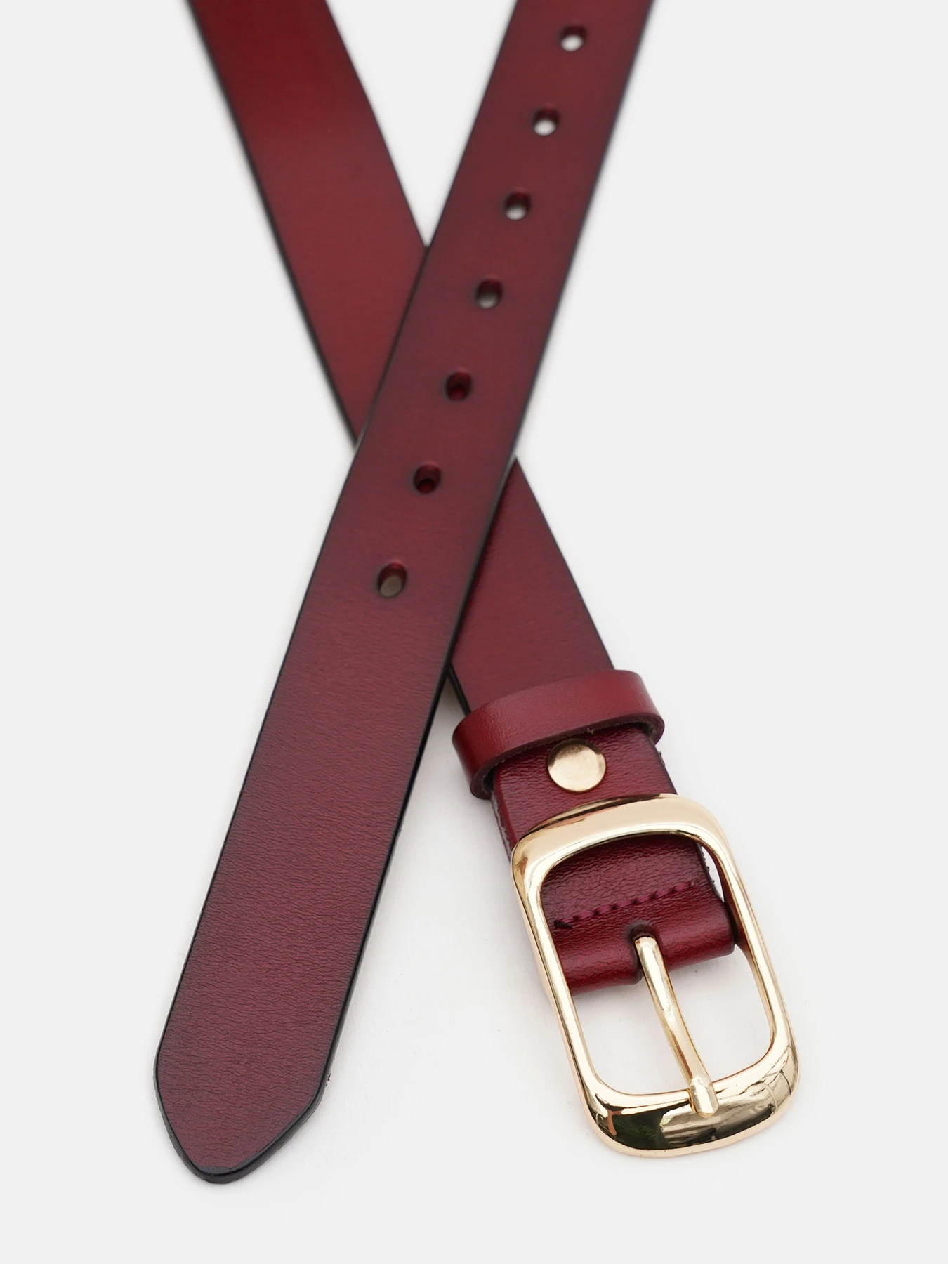Ремни Borsa Leather модель CV1ZK-008br-goldbrown Фото
