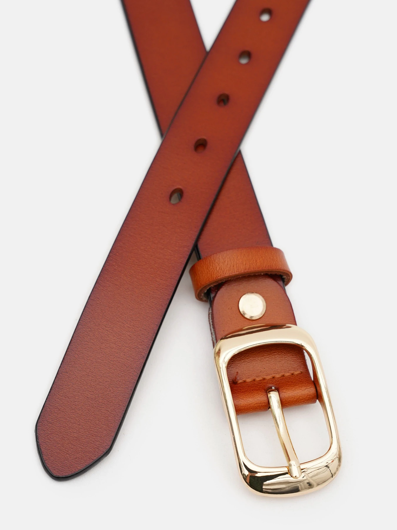 Ремни Borsa Leather модель CV1ZK-008gi-goldginger Фото