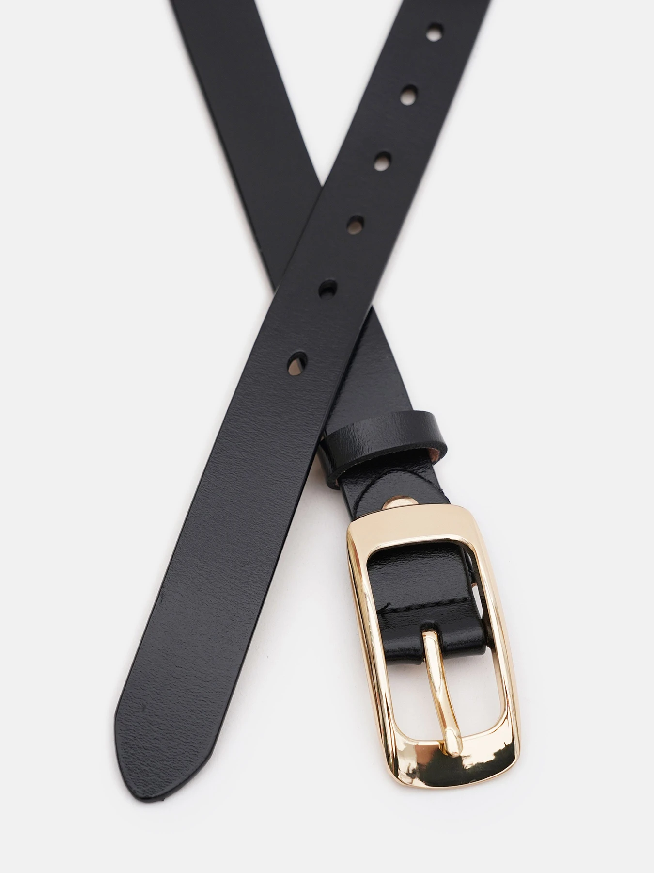 Ремни Borsa Leather модель CV1ZK015-goldblack Фото