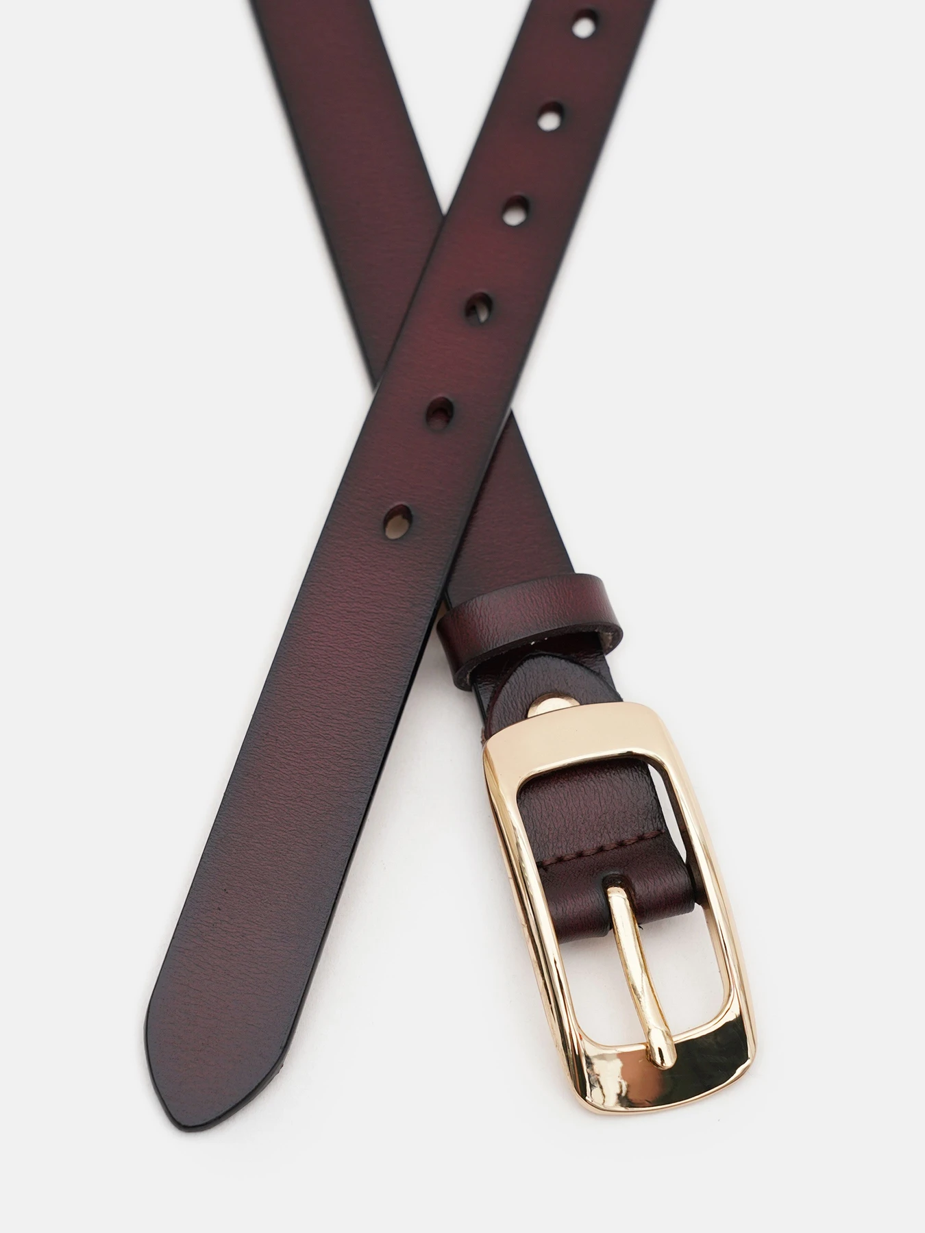 Ремни Borsa Leather модель CV1ZK015-goldbrown Фото