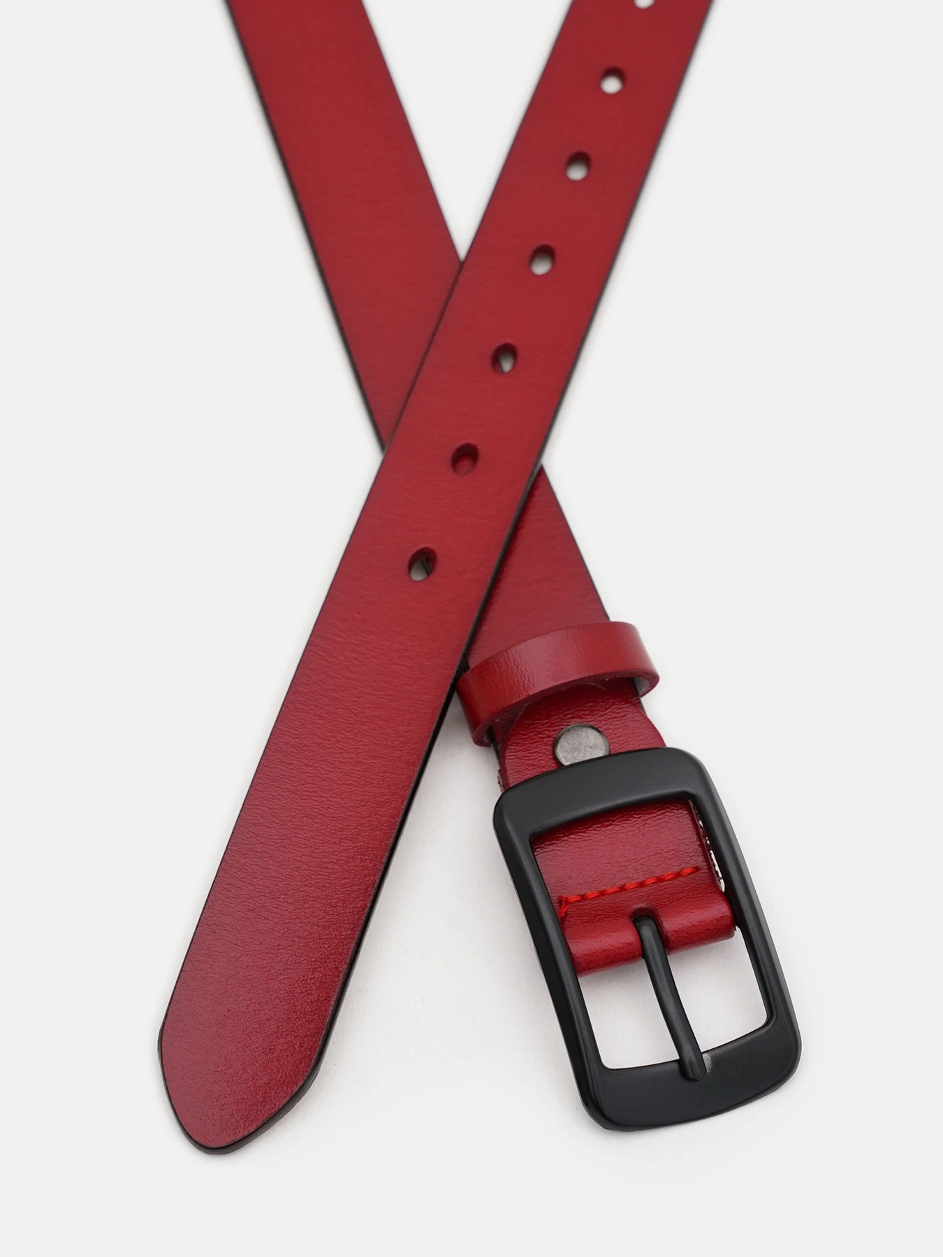 Ремни Borsa Leather модель CV1ZK-001r-red Фото