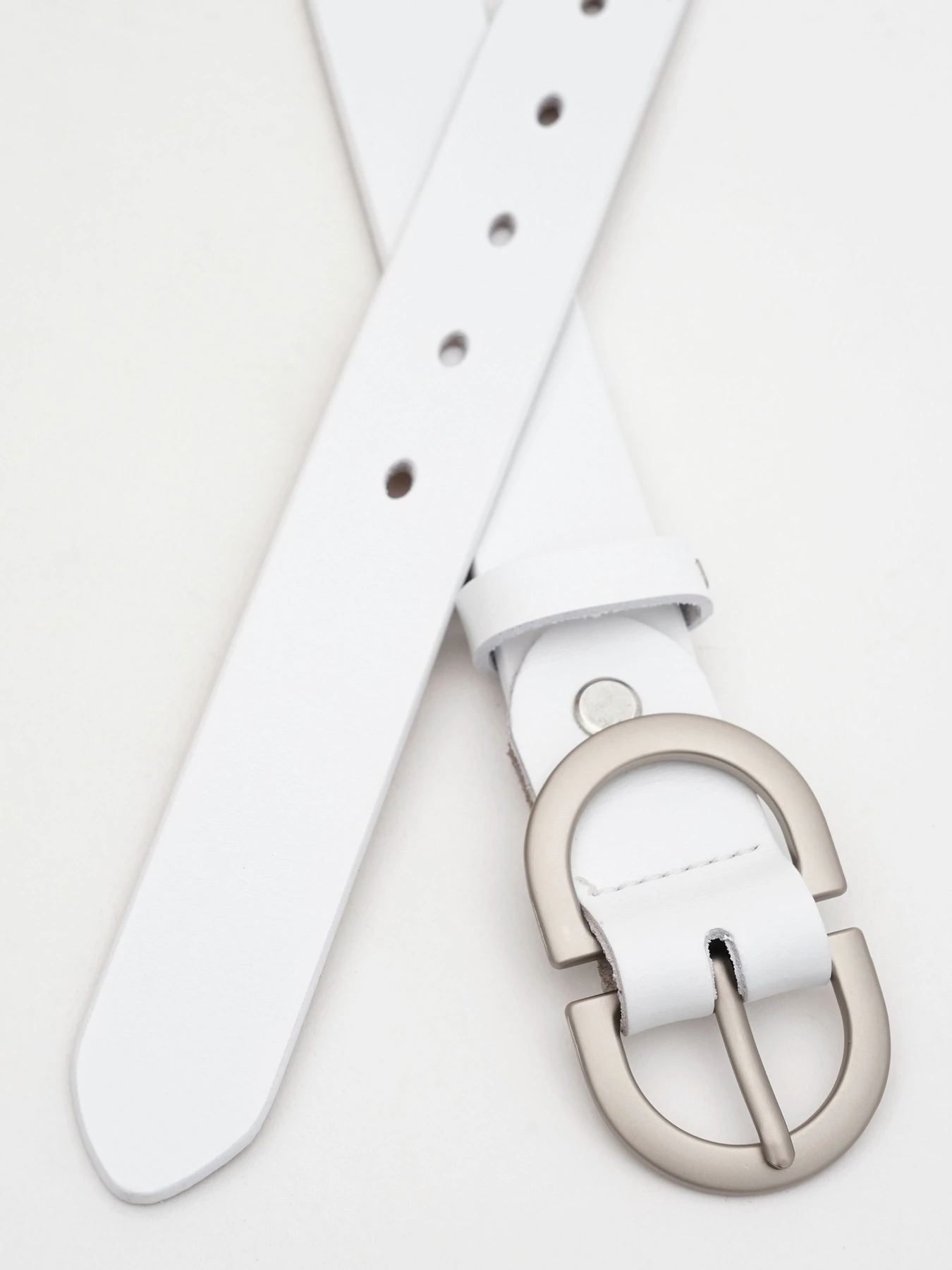 Ремни Borsa Leather модель CV1ZK-105w-white Фото