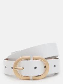 Ремни Borsa Leather модель CV1ZK105-goldwhite Фото
