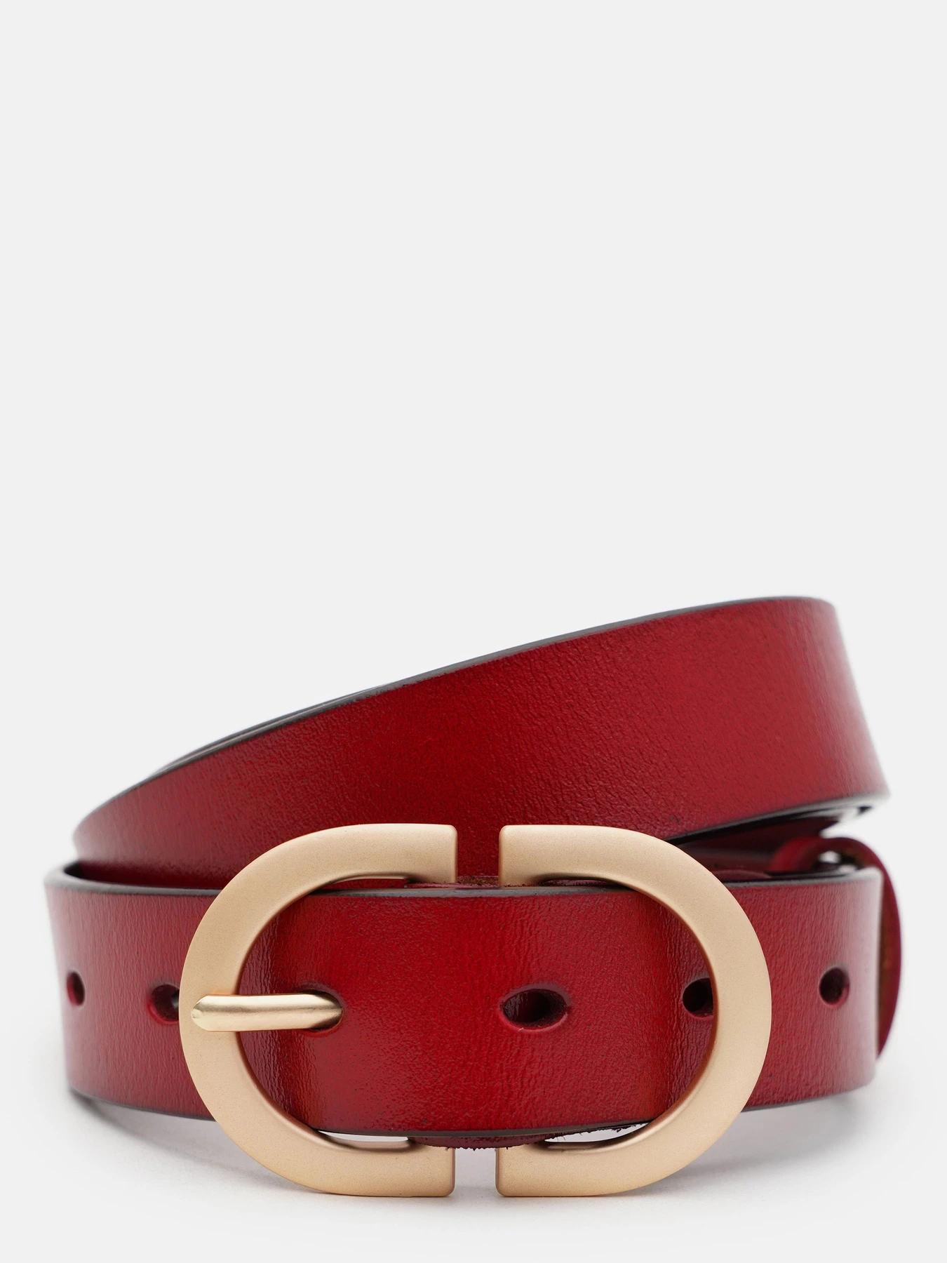 Ремни Borsa Leather модель CV1ZK105-goldred Фото