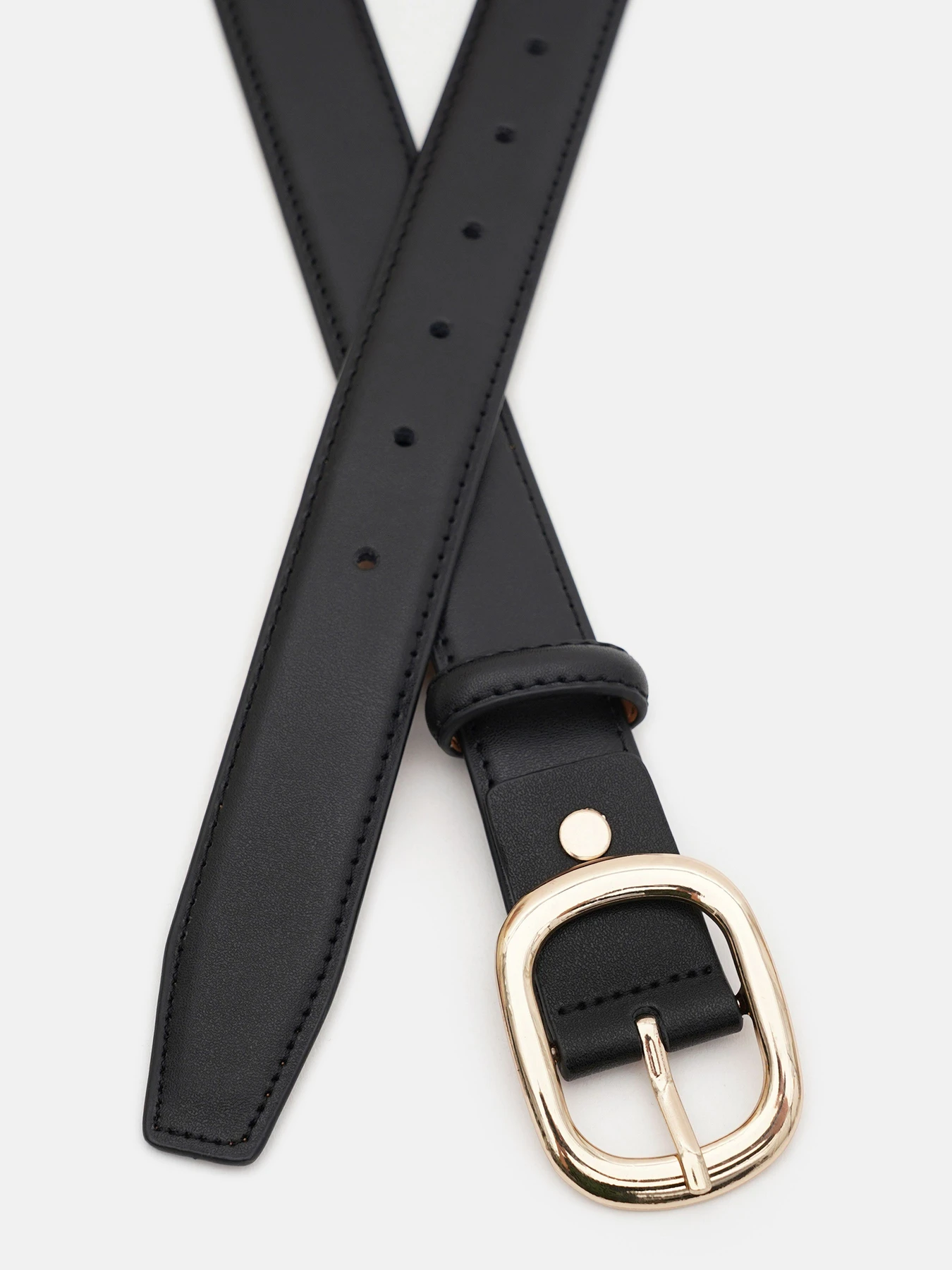 Ремни Borsa Leather модель CV1ZK-112bl-black Фото