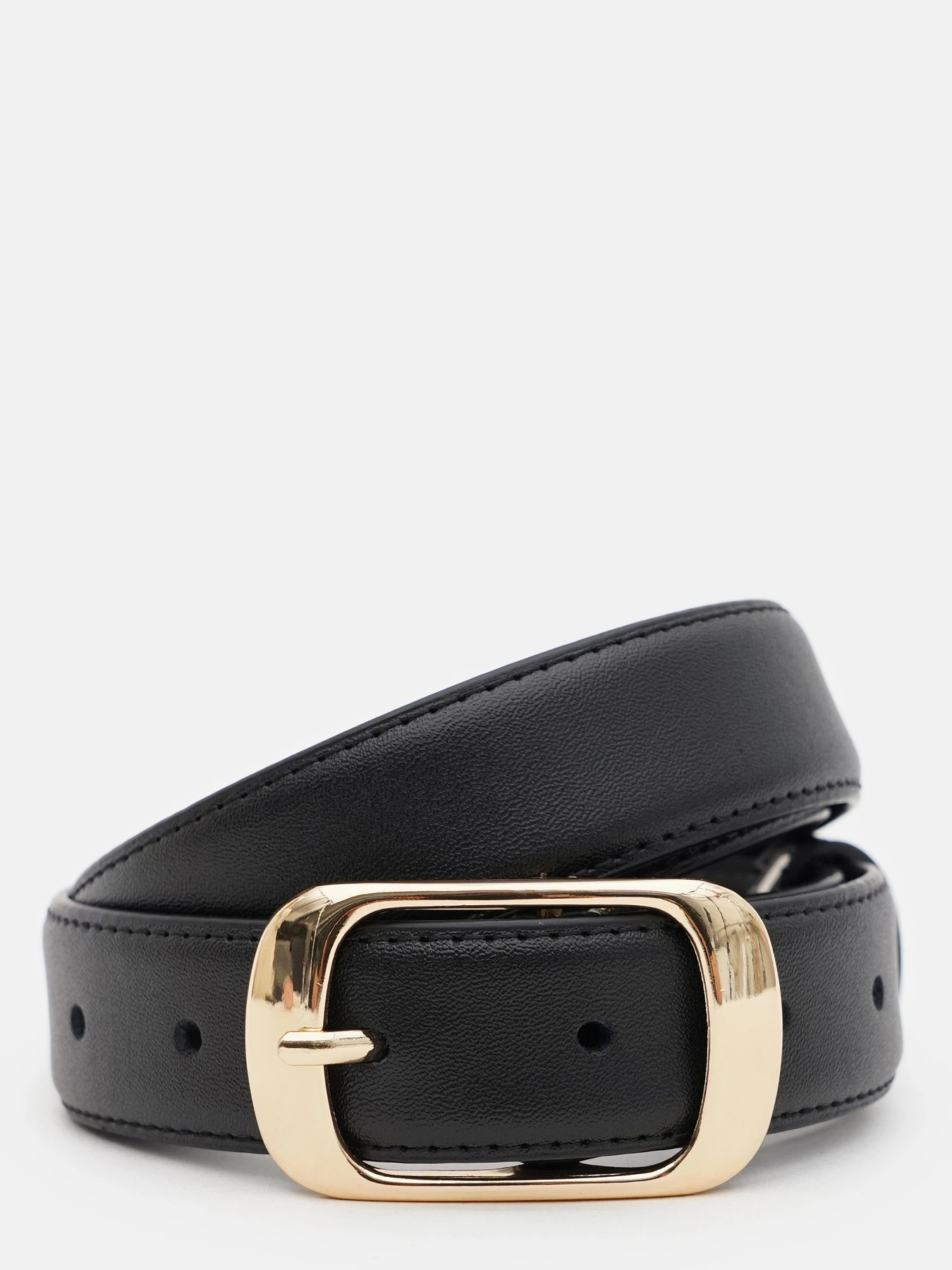 Ремни Borsa Leather модель CV1ZK158-goldblack Фото