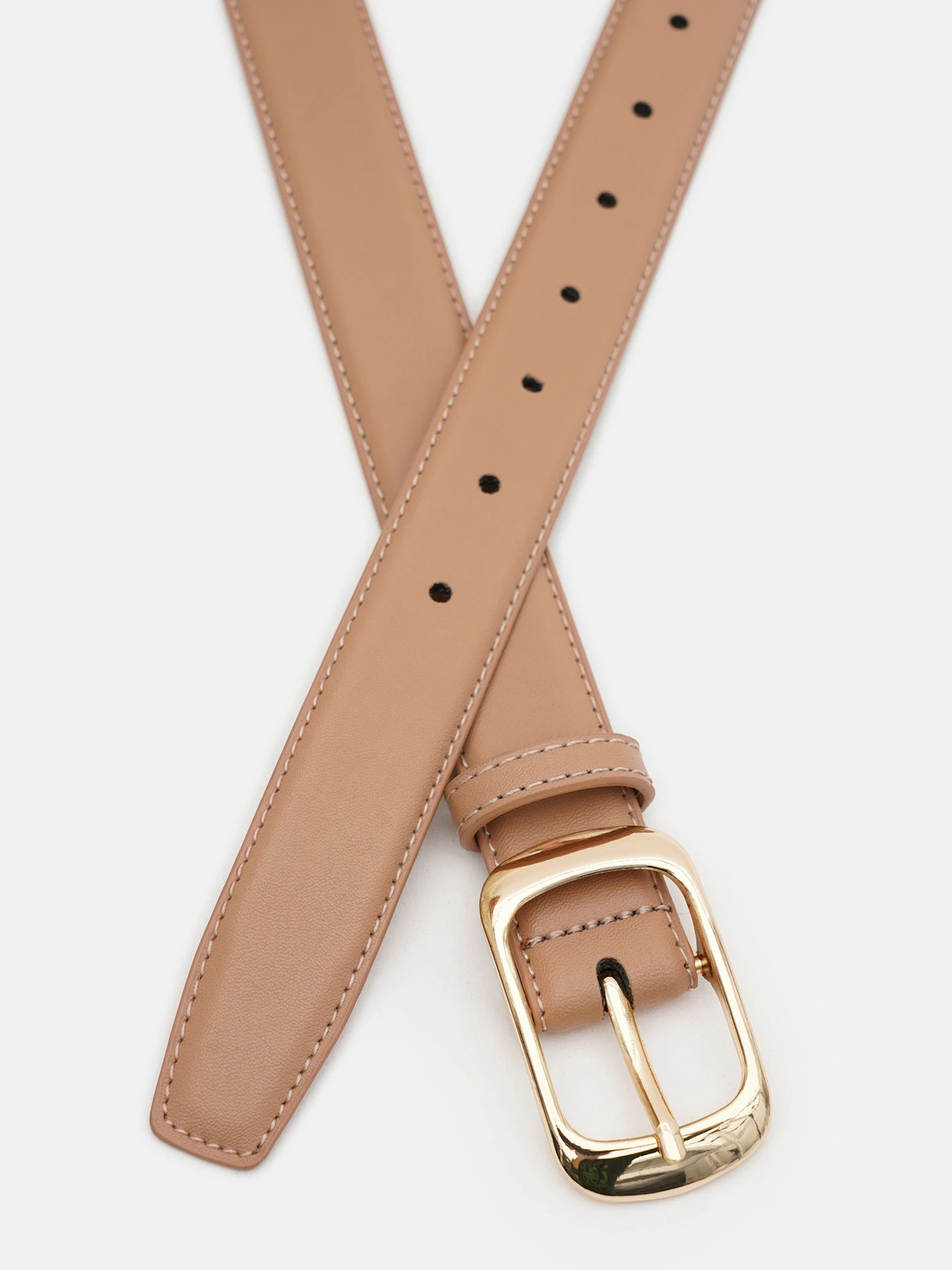 Ремни Borsa Leather модель CV1ZK158-goldpudra Фото