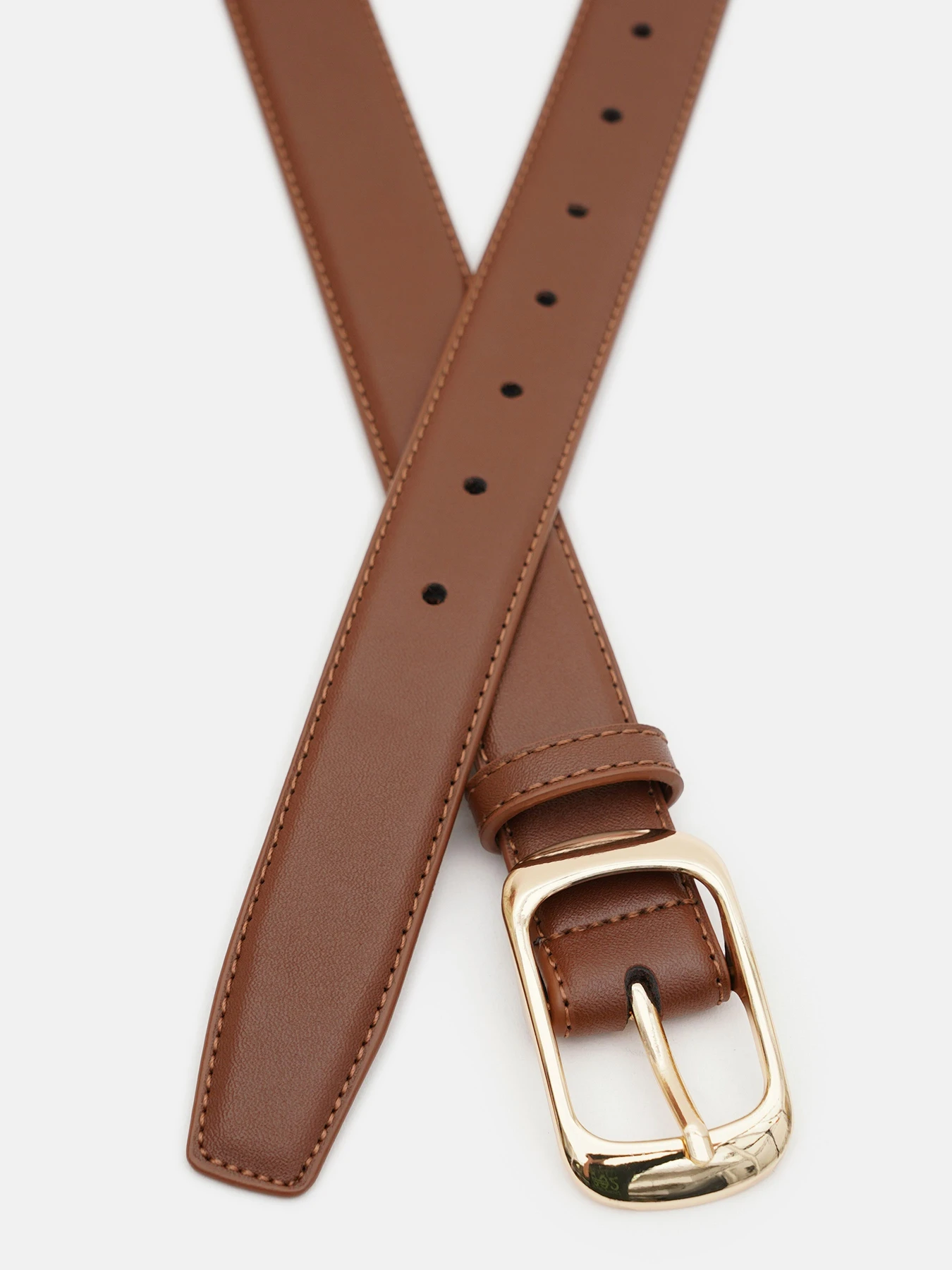 Ремни Borsa Leather модель CV1ZK158-goldbrown Фото