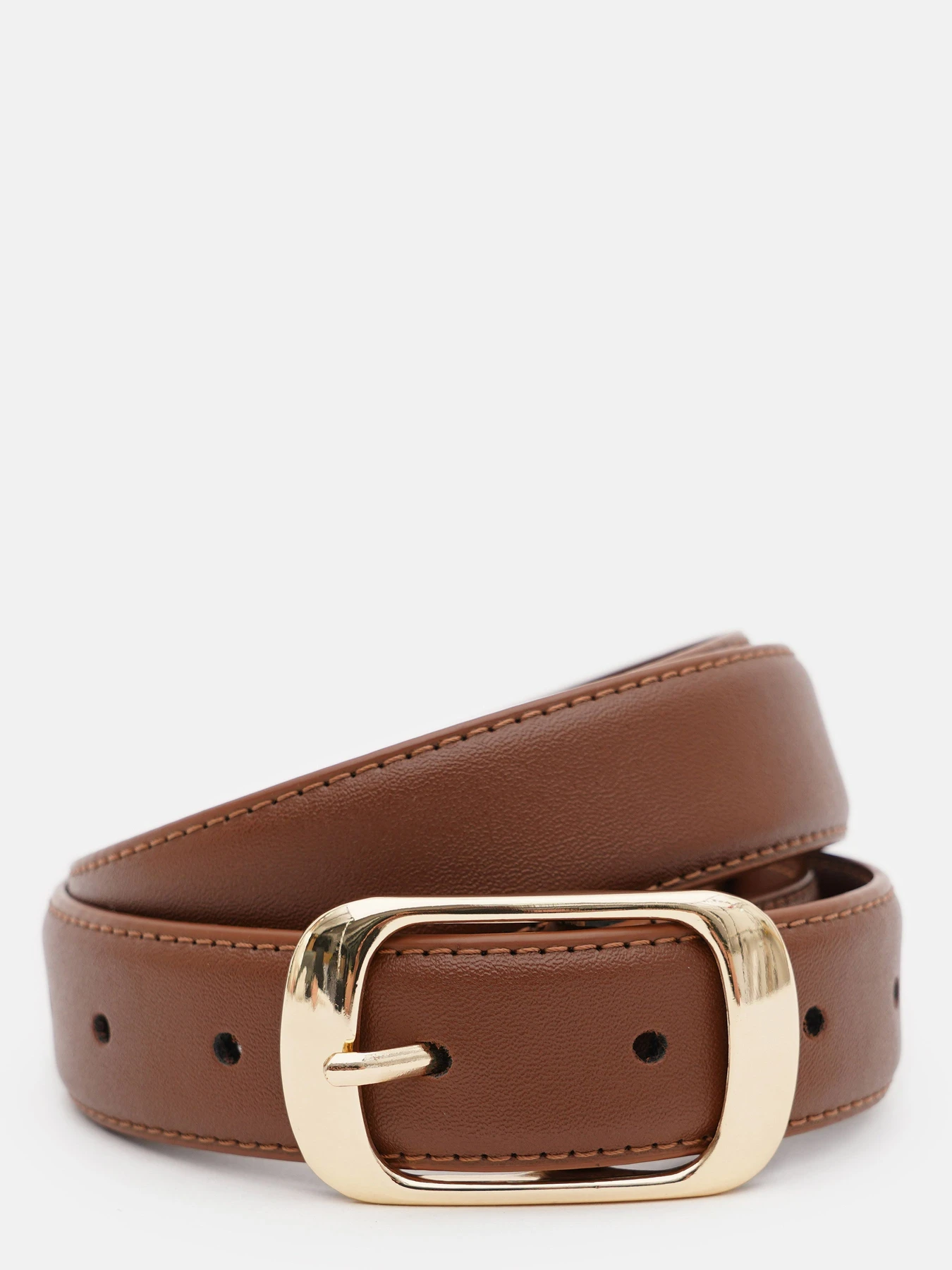 Ремни Borsa Leather модель CV1ZK158-goldbrown Фото