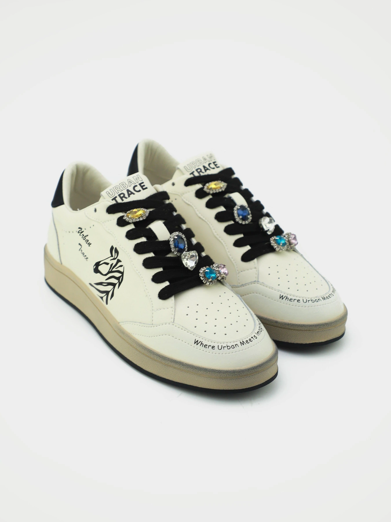 Кеди URBAN TRACE модель UT24-W-1134-1_zebra Фото