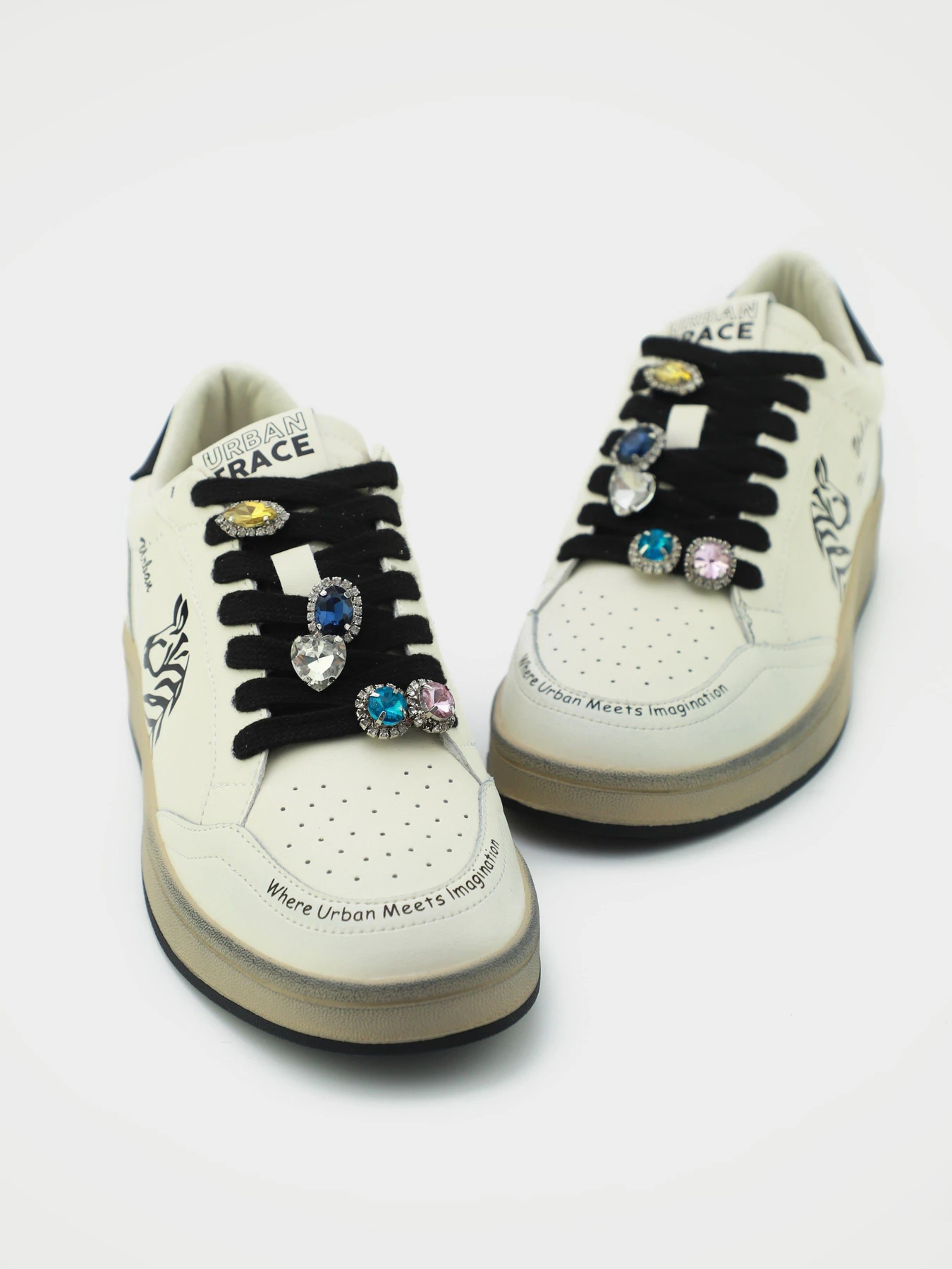 Кеди URBAN TRACE модель UT24-W-1134-1_zebra Фото