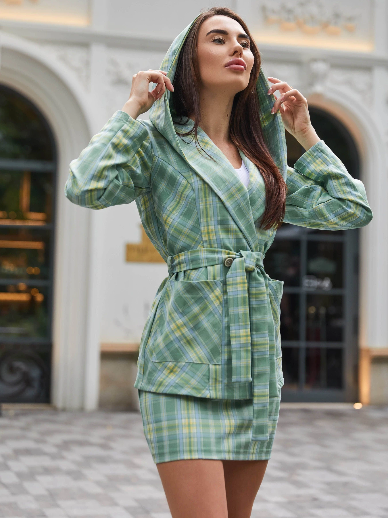 Костюмы Jadone Fashion модель Anhelina_zelenyy Фото