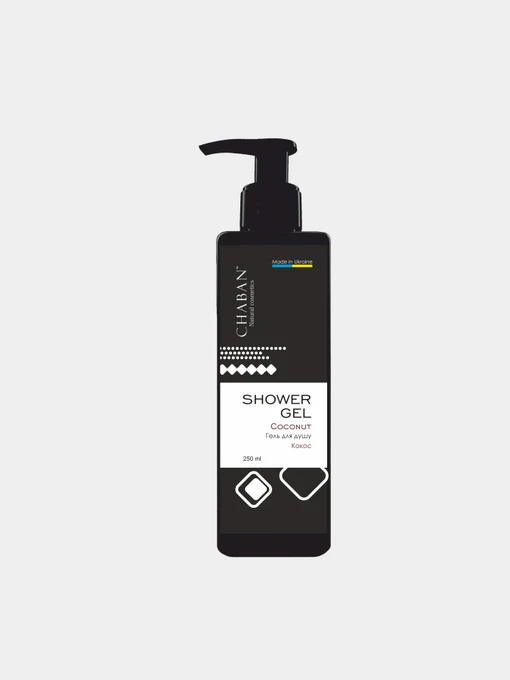 Натуральний гель для душу Кокос Chaban Natural Cosmetics модель 00016 Фото