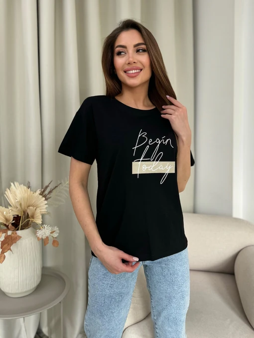 Футболки и поло ISSA Plus модель WN20-604_черный Фото