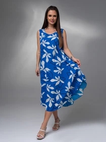Платья ISSA Plus модель 14614_синий Фото