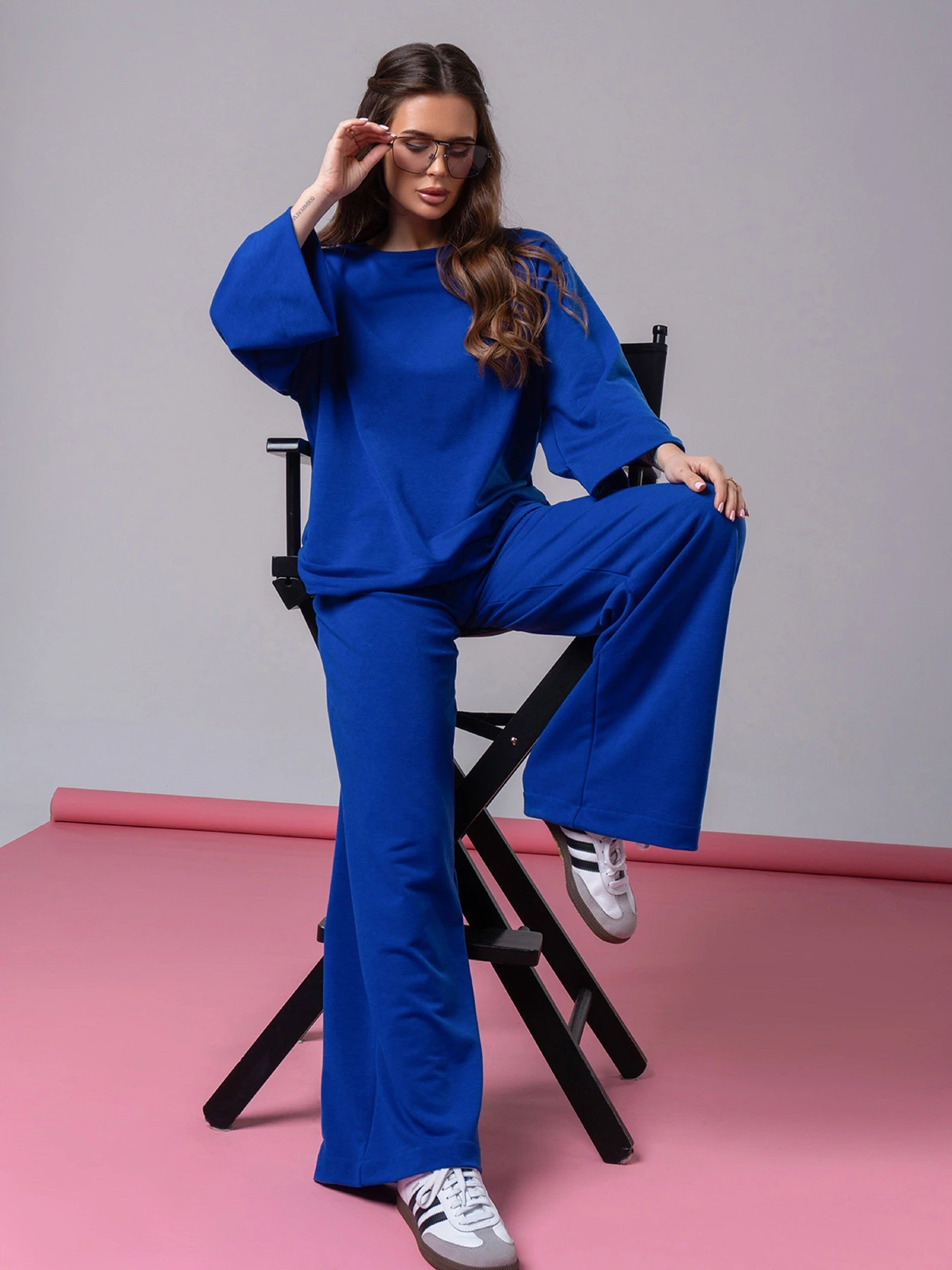 Костюми ISSA Plus модель 14586_электрик Костюми ISSA Plus модель 14586_электрик Фото