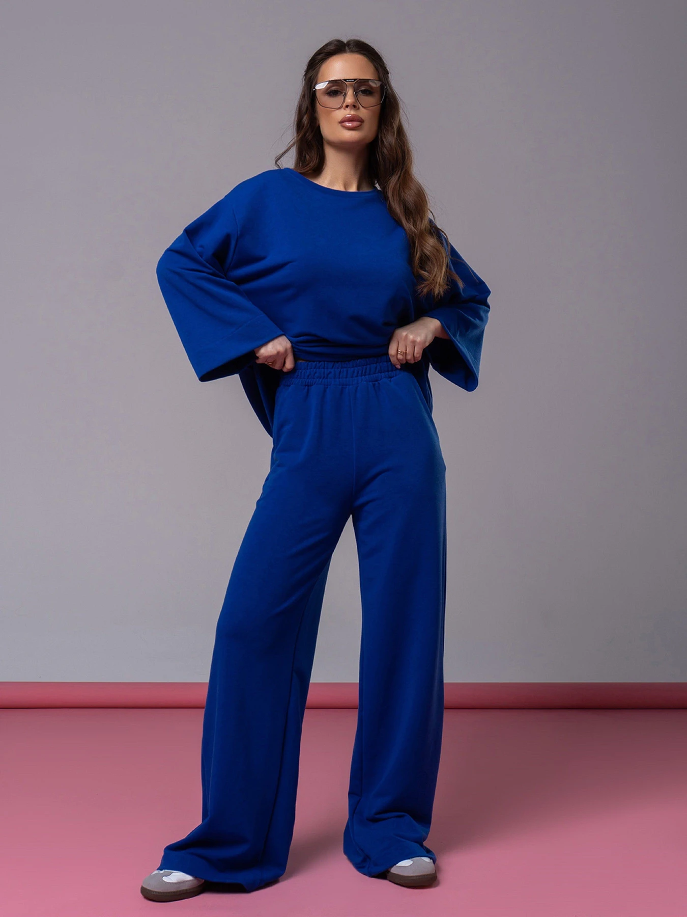 Костюми ISSA Plus модель 14586_электрик Костюми ISSA Plus модель 14586_электрик Фото