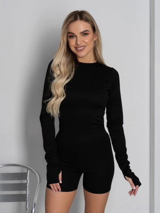 Костюми ISSA Plus модель 14611_черный Фото