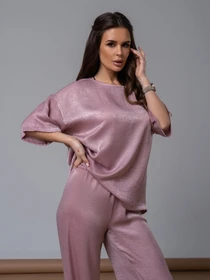 Костюмы ISSA Plus модель 14601_розовый Фото