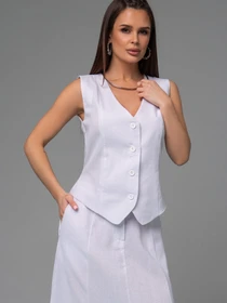 Костюми ISSA Plus модель 14627_белый Фото