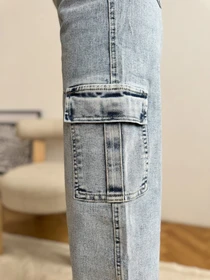 Джинсы ISSA Plus модель WN20-609_голубой Фото