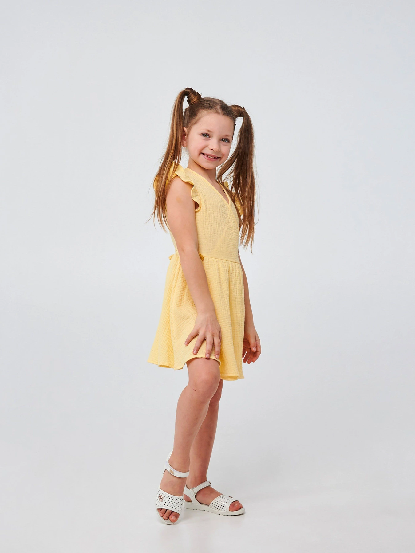 Платья SMIL модель smil_120381-limonnyj Фото