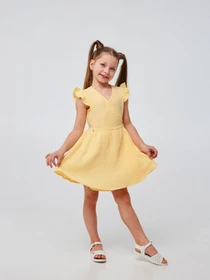 Платья SMIL модель smil_120381-limonnyj Фото