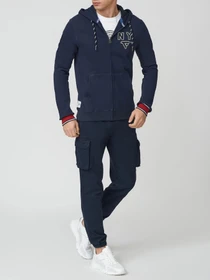 Худи и свитшоты Fred Mello модель FM21W06FZ_BLUE Фото
