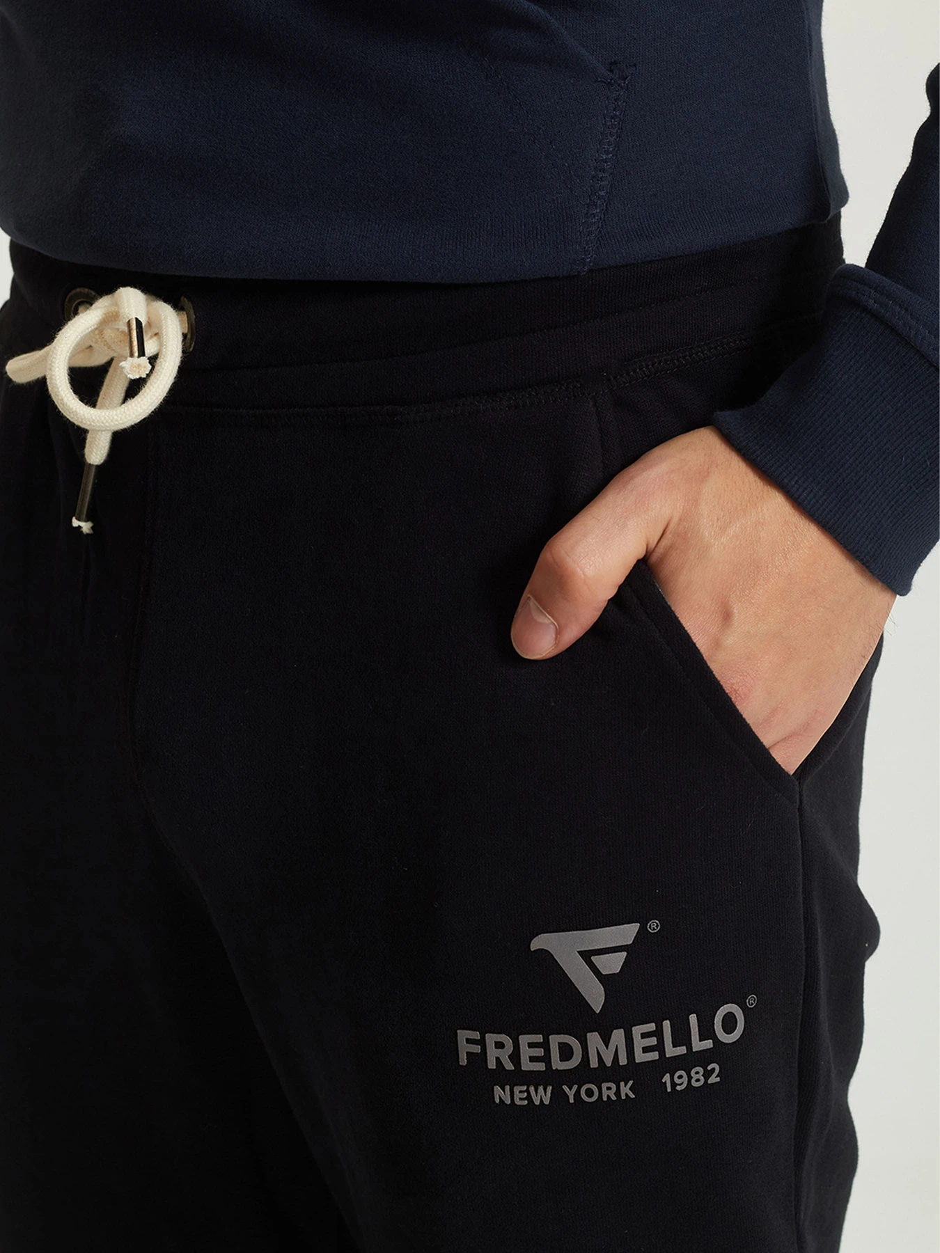 Штани Fred Mello модель FM21W01PF_BLACK Фото
