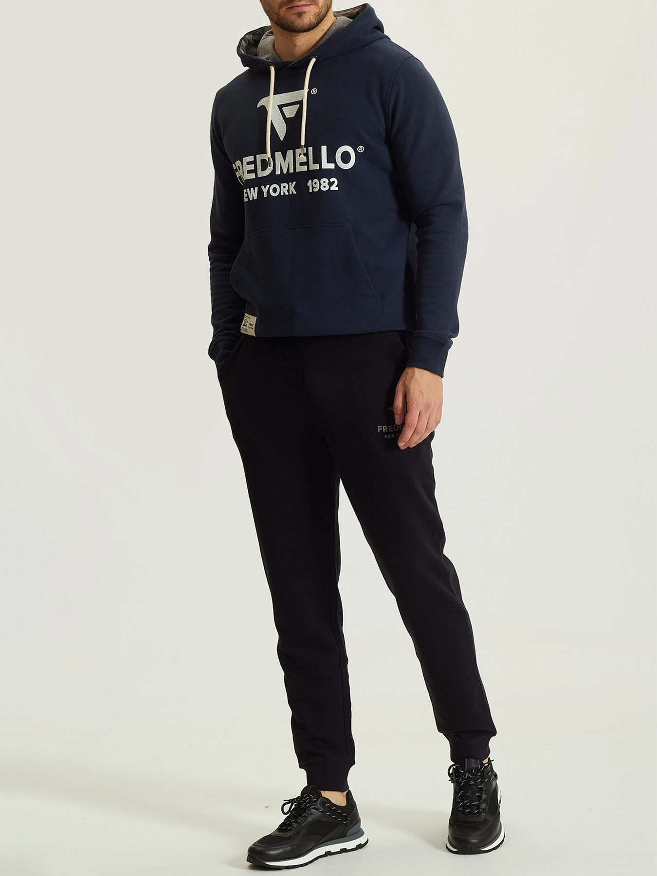 Штани Fred Mello модель FM21W01PF_BLACK Фото