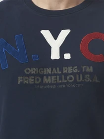 Худи и свитшоты Fred Mello модель FM20W09FG_BLUE Фото