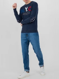 Худи и свитшоты Fred Mello модель FM20W09FG_BLUE Фото