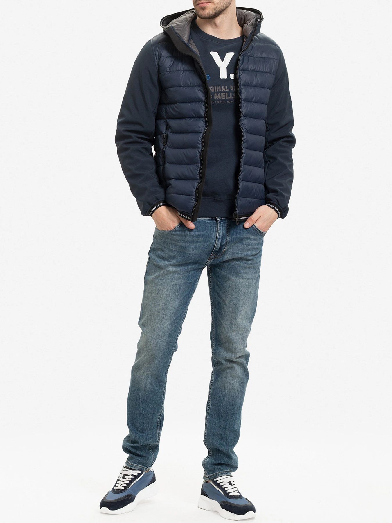 Куртки и дубленки Fred Mello модель FM20W19KU_BLUE Фото