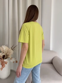 Футболки и поло ISSA Plus модель WN20-604_салатовый Фото