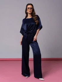 Костюми ISSA Plus модель 14601_темно_синий Фото