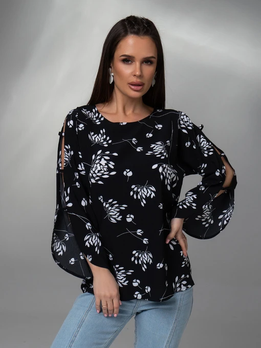 Сорочки ISSA Plus модель SA-525_черный Фото