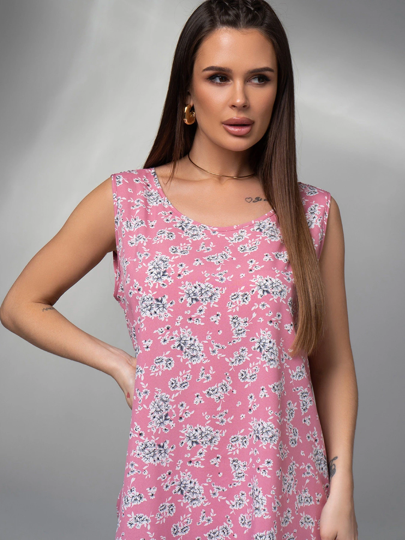 Платья ISSA Plus модель 14615_розовый Платья ISSA Plus модель 14615_розовый Фото