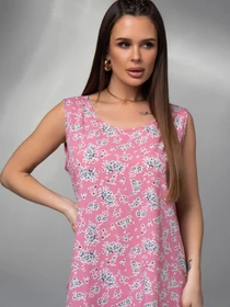 Платья ISSA Plus модель 14615_розовый Фото