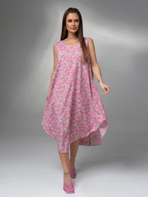 Платья ISSA Plus модель 14615_розовый Фото