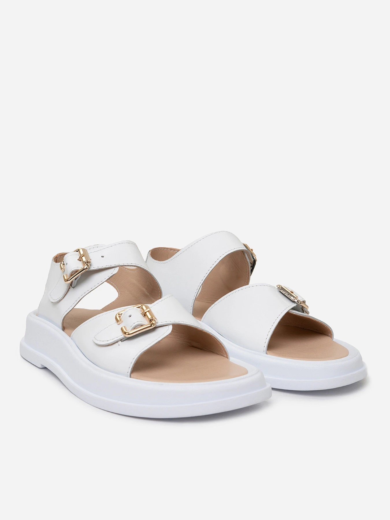 Сандалии ISSA Plus модель OB2-464_белый Фото