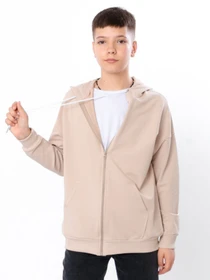 Худи и свитшоты Носи своє модель 6395-057-1-temno-kremovij Фото