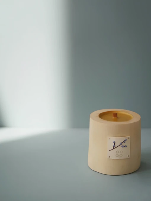 Деревянная свеча с ароматом лаванды WOOD MOOD модель 1213400000 Фото