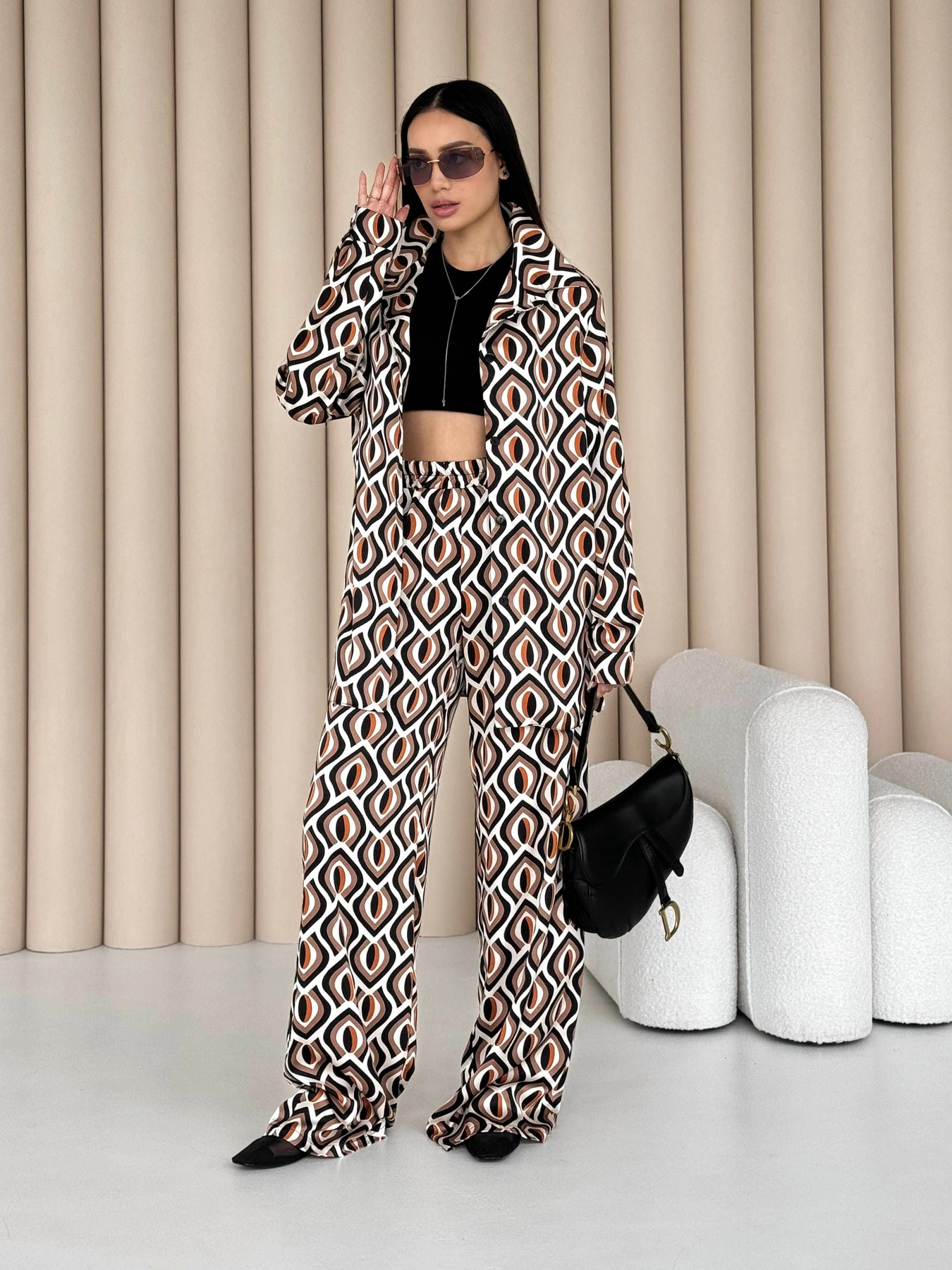 Костюмы Jadone Fashion модель Mint_korychnevyy Фото